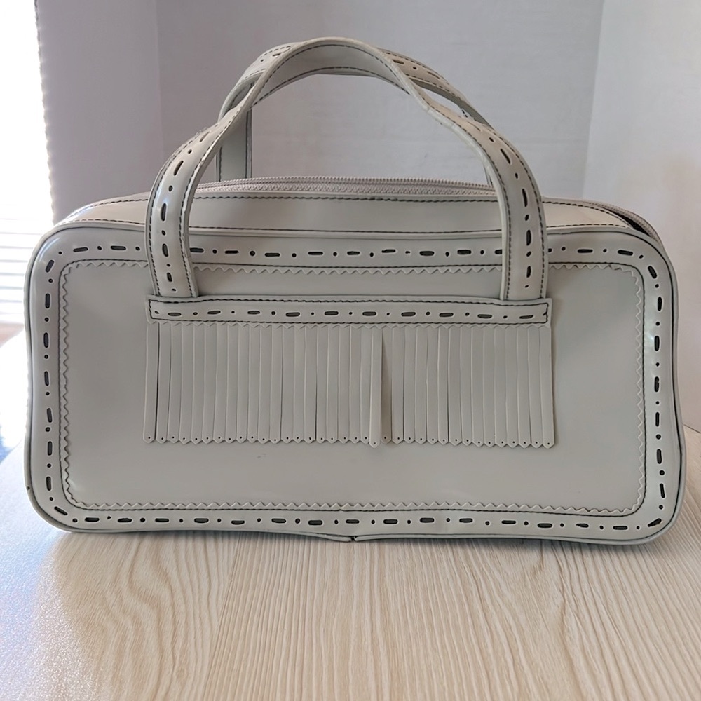Vintage DKNY City fringed purse